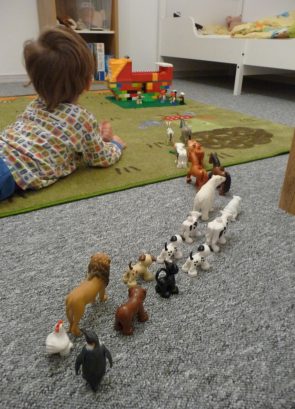 Arche Noah in der Andachtszeit: DIe Tiere kommen!